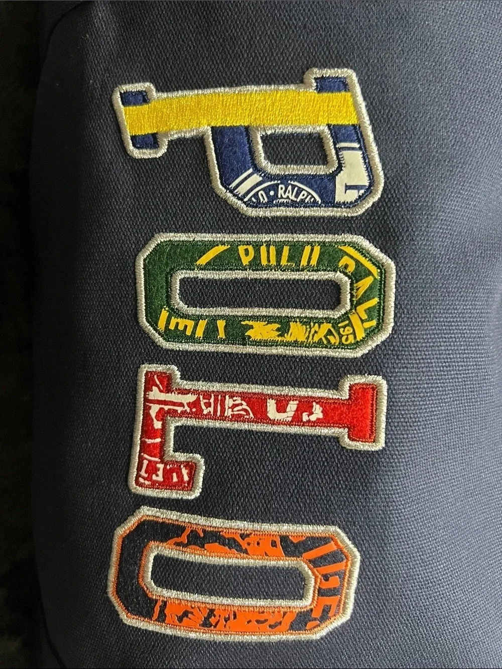 Polo Ralph Lauren Embroidered Duffel Bag.